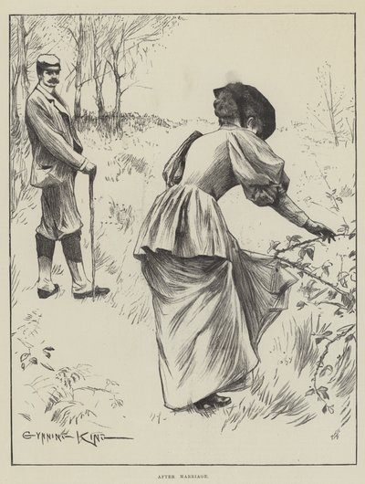 Después del matrimonio de Gunning King